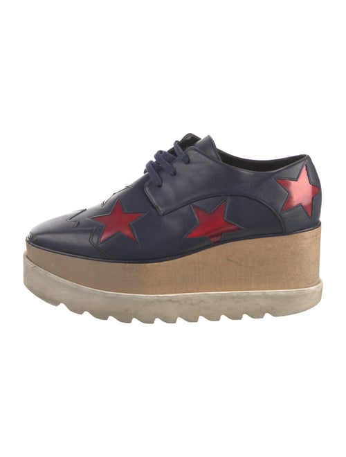 Stella McCartney Leather Printed Sneakers