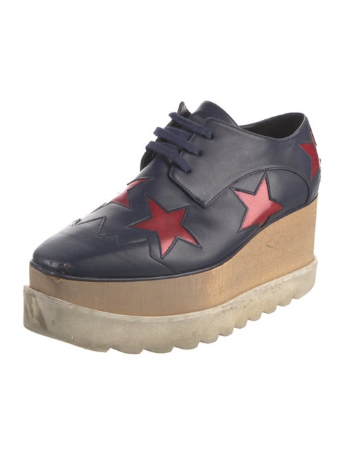 Stella McCartney Leather Printed Sneakers