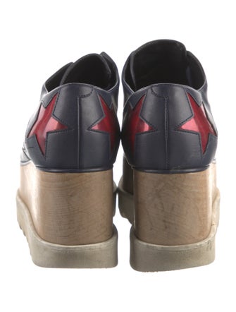 Stella McCartney Leather Printed Sneakers