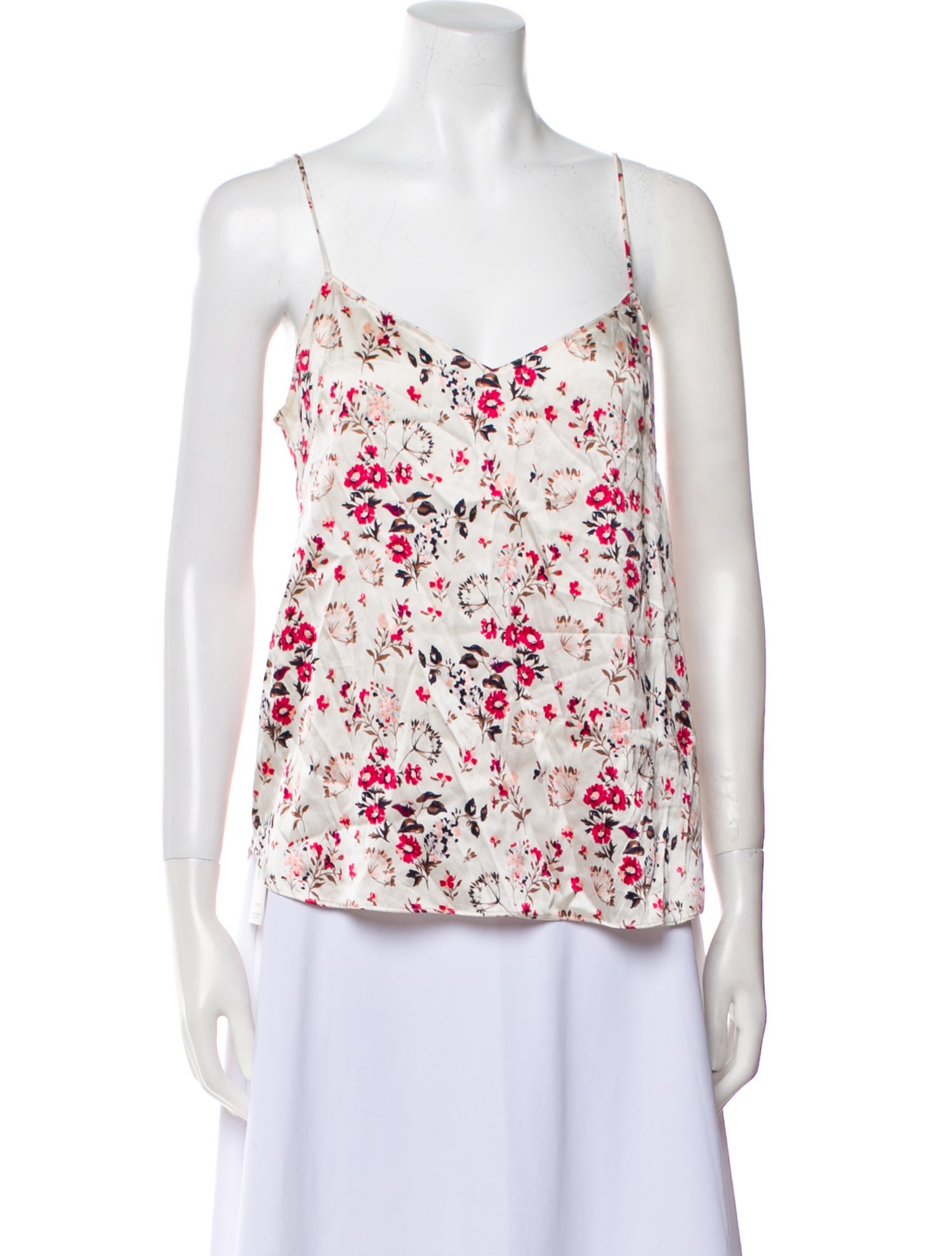 Stella McCartney Silk Floral Print Top