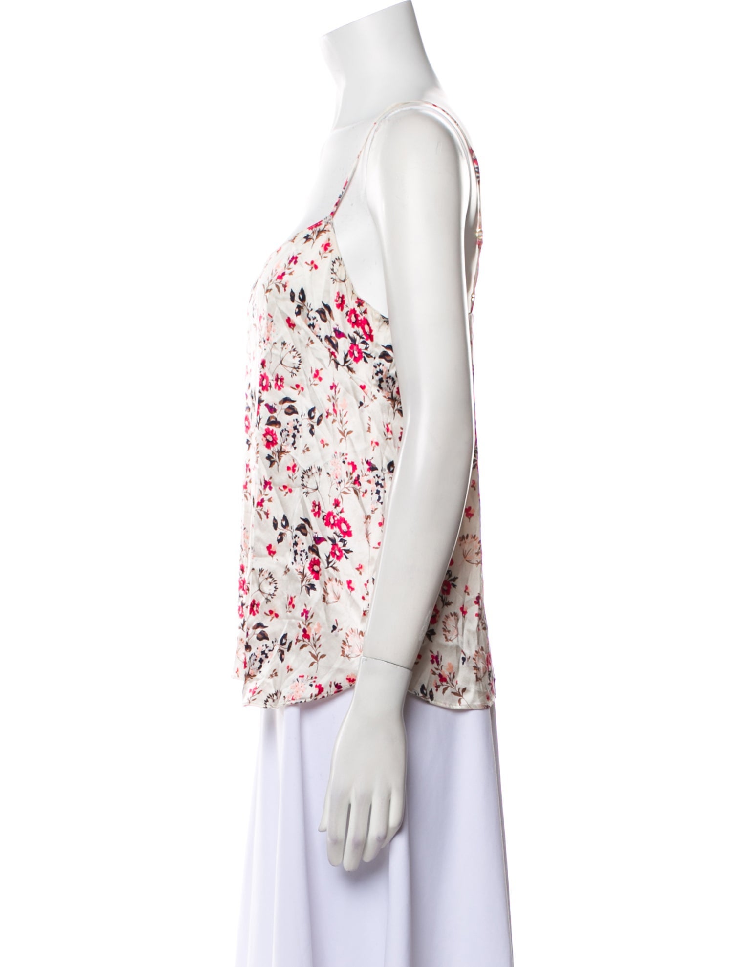 Stella McCartney Silk Floral Print Top