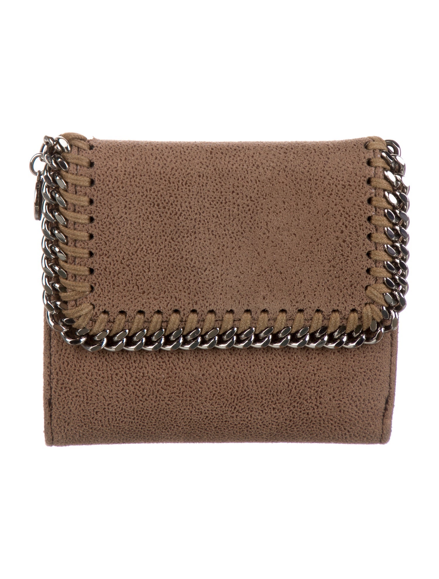 Stella McCartney Vegan Suede Wallet