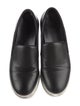 Stella McCartney Leather Grosgrain Trim Loafers