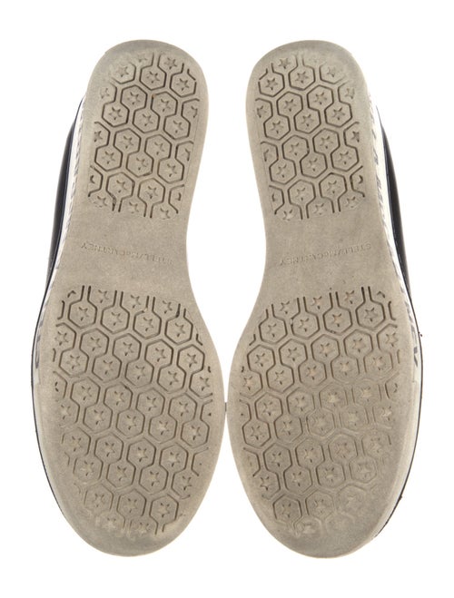 Stella McCartney Leather Grosgrain Trim Loafers