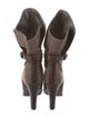 Stella McCartney Canvas Studded Accents Boots