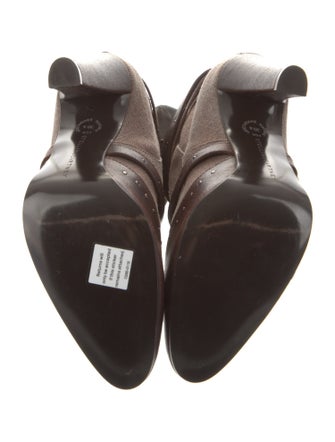 Stella McCartney Canvas Studded Accents Boots