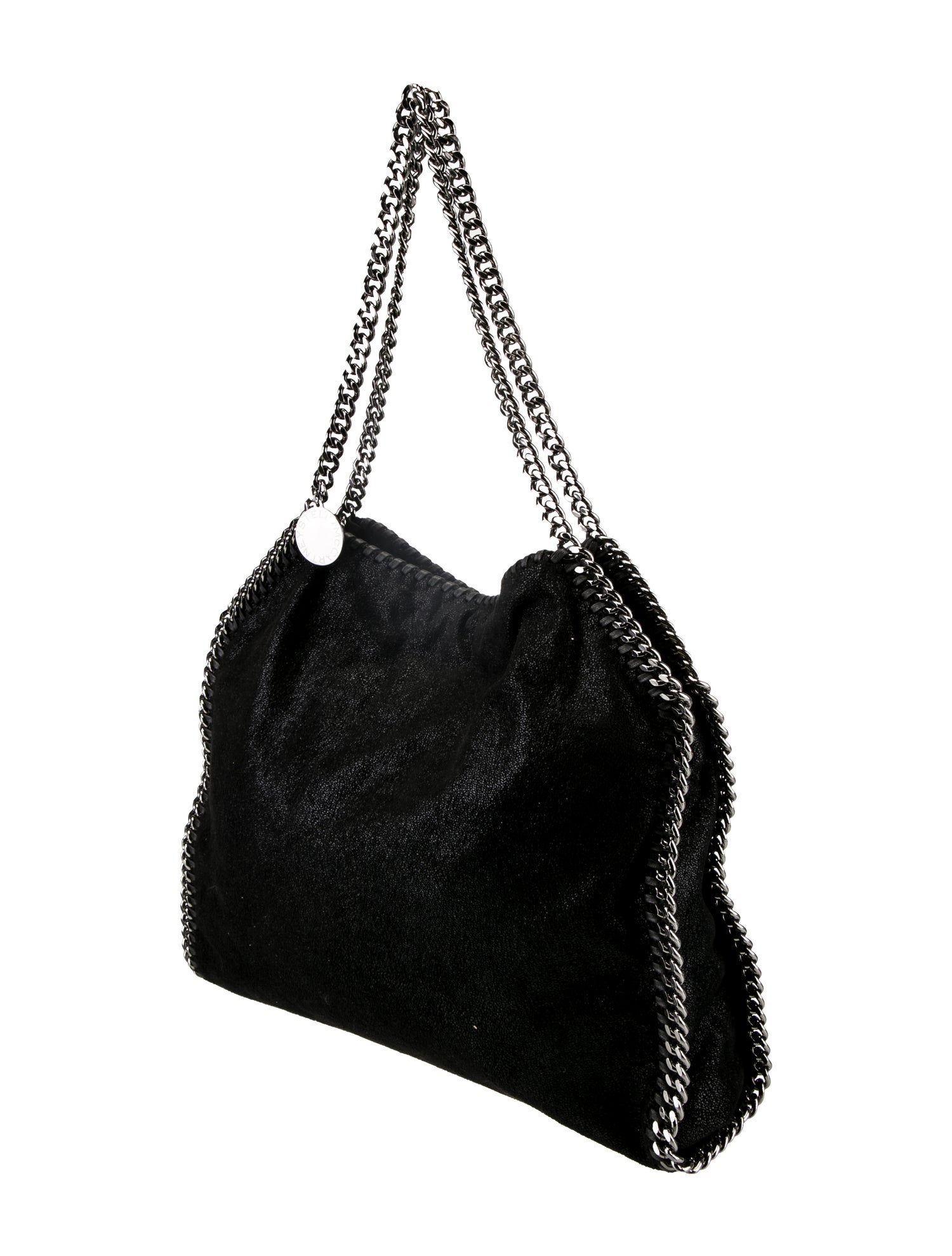 Stella McCartney Vegetarian Suede Shoulder Bag