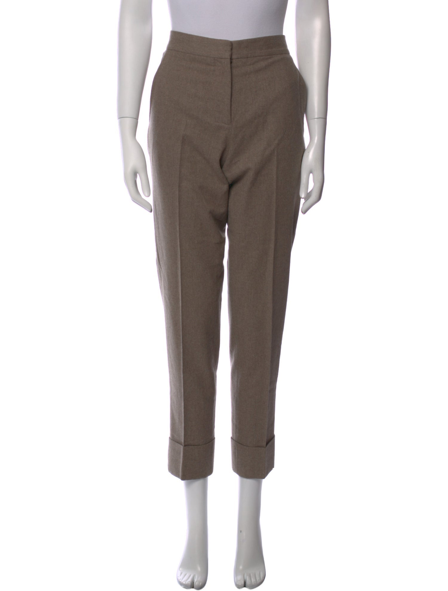 Stella McCartney Wool Straight Leg Pants