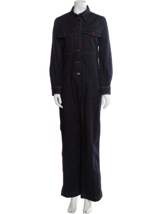 Stella McCartney Mock Neck Jumpsuit