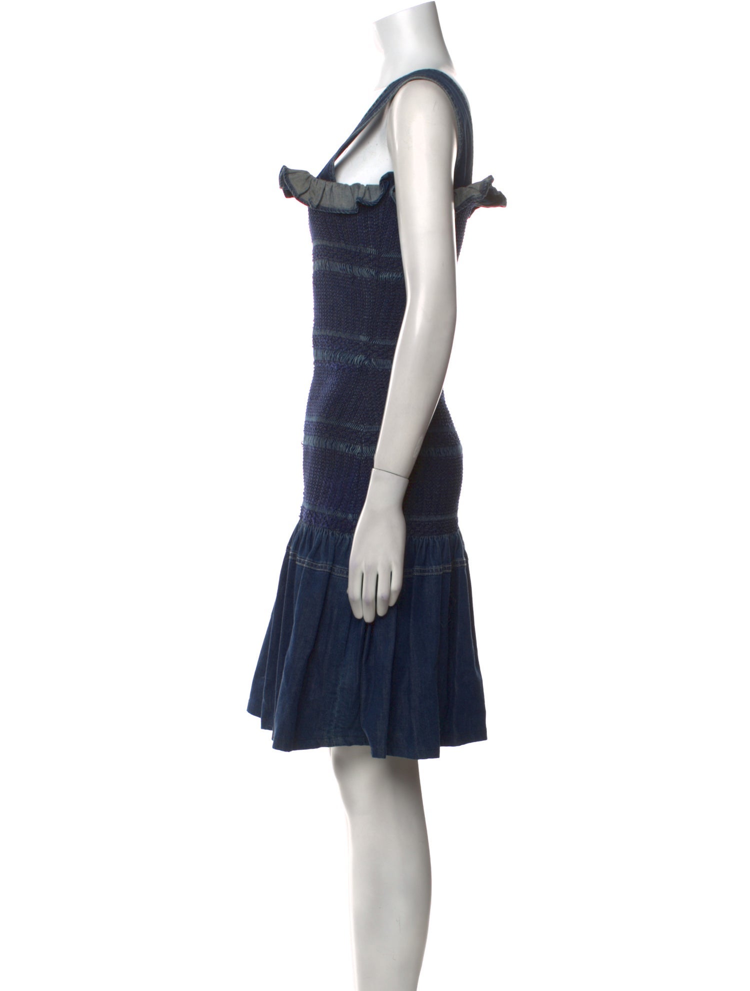 Stella McCartney Square Neckline Knee-Length Dress