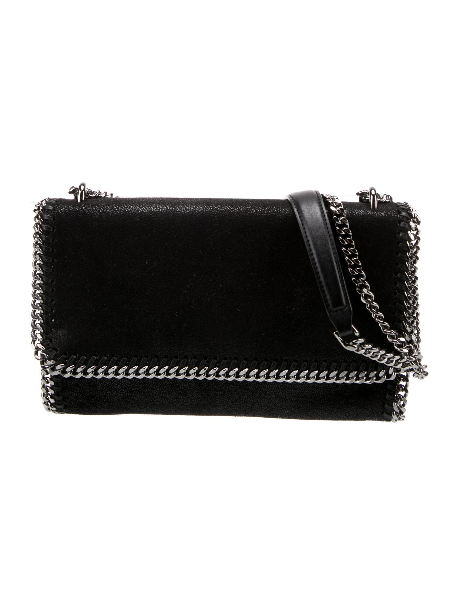 Stella McCartney Vegetarian Suede Shoulder Bag