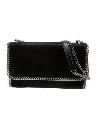 Stella McCartney Vegetarian Suede Shoulder Bag