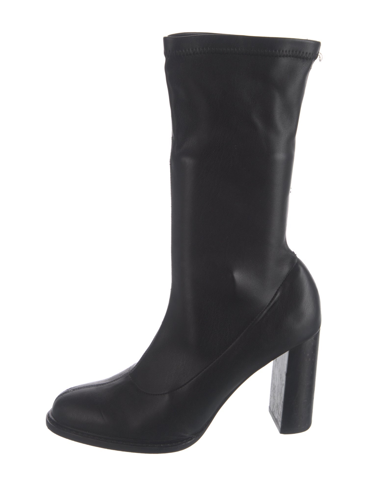 Stella McCartney Leather Sock Boots