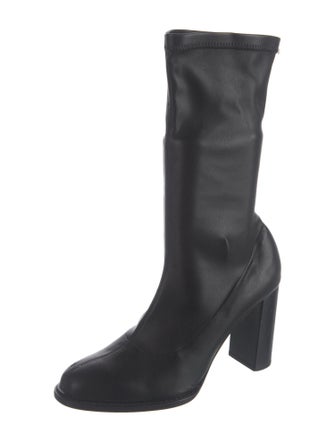 Stella McCartney Leather Sock Boots