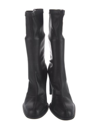 Stella McCartney Leather Sock Boots