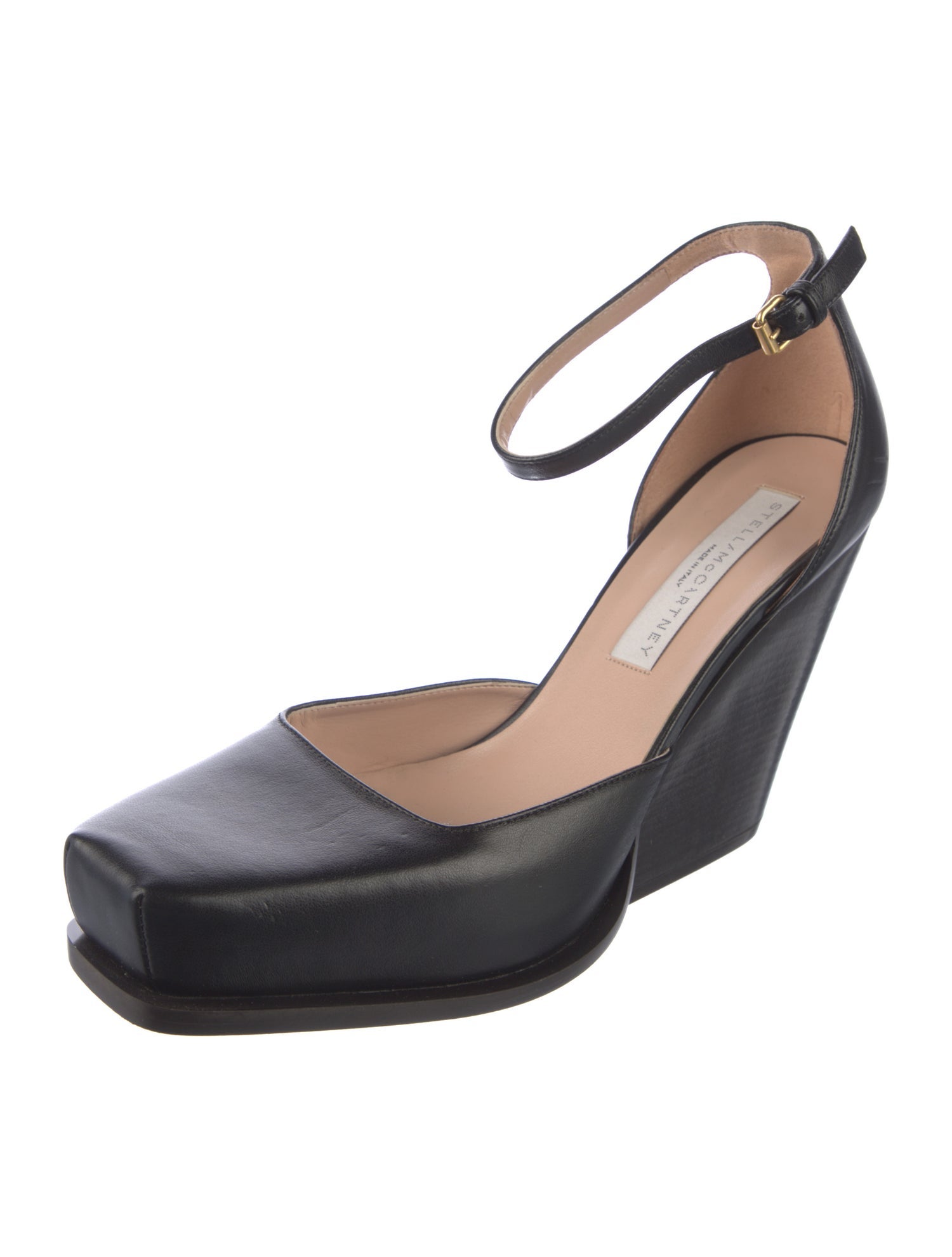 Stella McCartney Vegan Leather D'Orsay Pumps