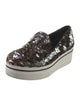 Stella McCartney Sequins Printed Wedge Sneakers