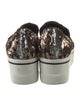Stella McCartney Sequins Printed Wedge Sneakers