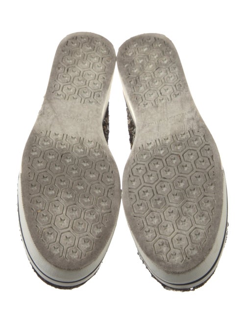 Stella McCartney Sequins Printed Wedge Sneakers