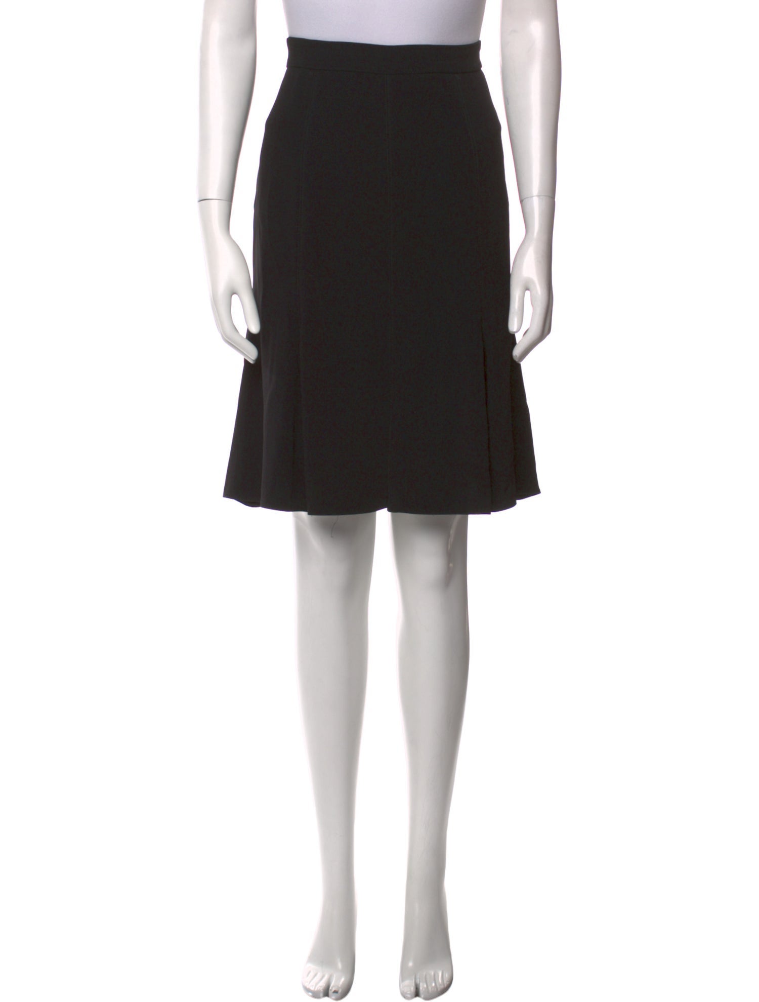 Stella McCartney Pleated Accents Knee-Length Skirt