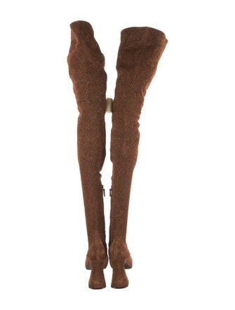 Stella McCartney Glitter Accents Sock Boots