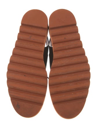 Stella McCartney Leather Studded Accents Slingback Flats