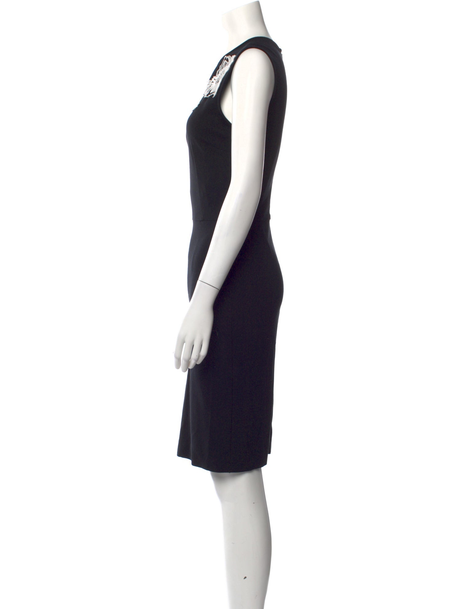 Stella McCartney Crew Neck Knee-Length Dress