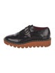 Stella McCartney Patent Leather Studded Accents Loafers
