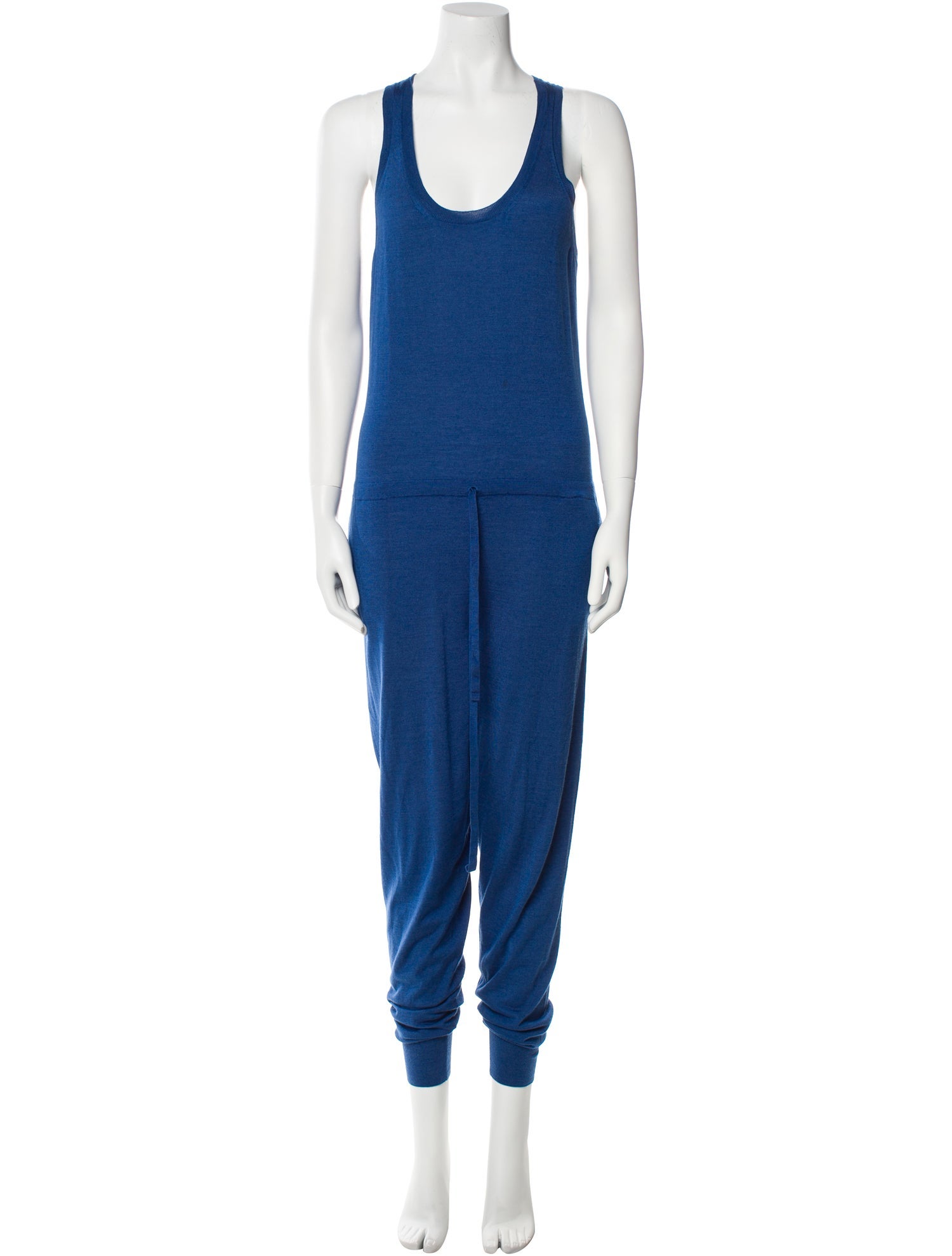 Stella McCartney Virgin Wool Scoop Neck Jumpsuit