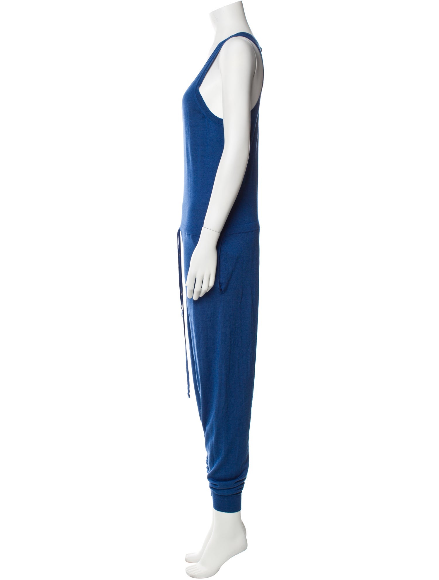 Stella McCartney Virgin Wool Scoop Neck Jumpsuit