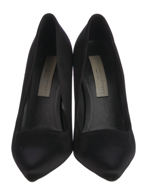 Stella McCartney Satin Crystal Embellishments Pumps