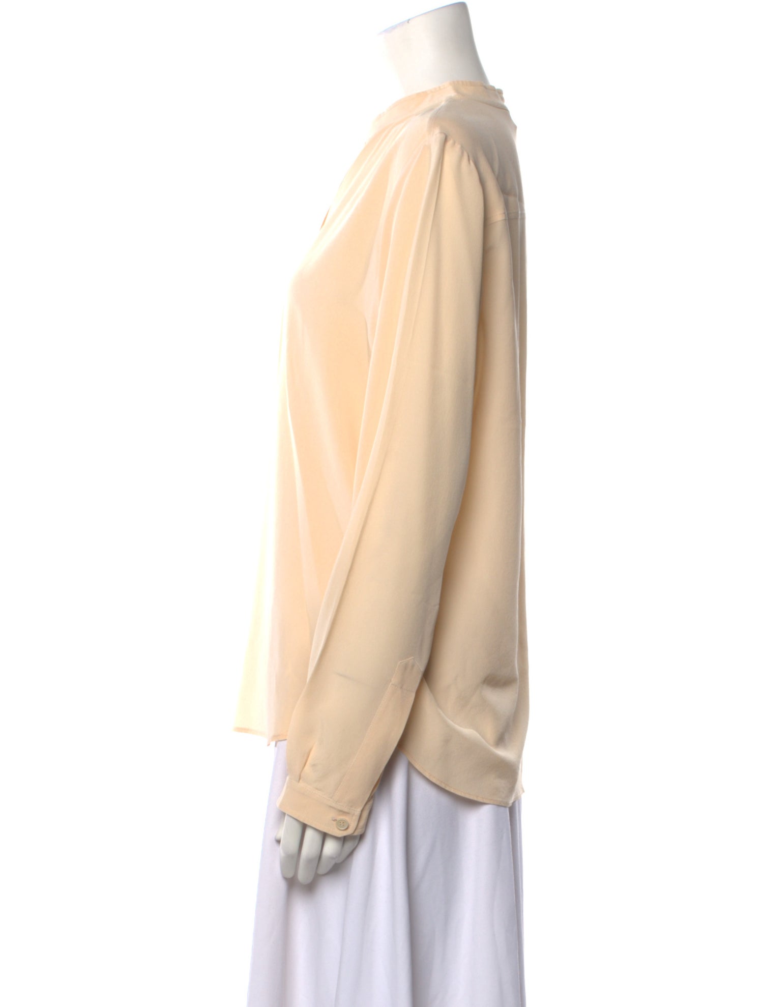 Stella McCartney Mock Neck Long Sleeve Sweatshirt