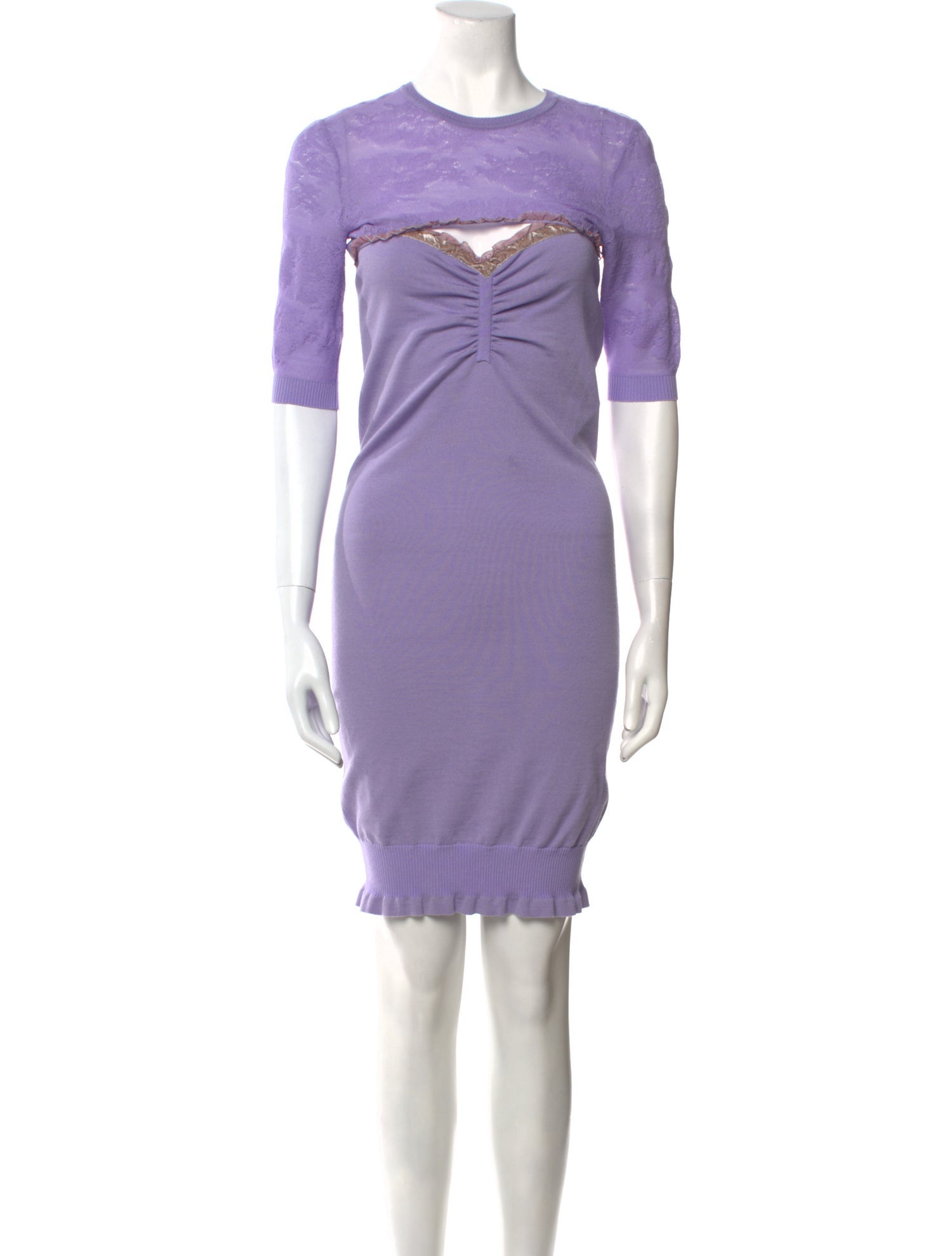 Stella McCartney Virgin Wool Knee-Length Dress