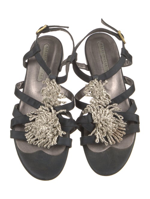 Stella McCartney Satin Gladiator Sandals