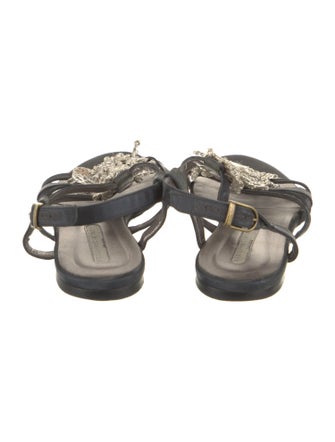 Stella McCartney Satin Gladiator Sandals