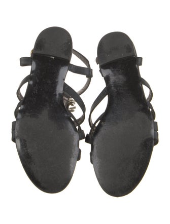 Stella McCartney Satin Gladiator Sandals