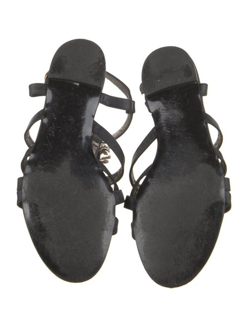 Stella McCartney Satin Gladiator Sandals