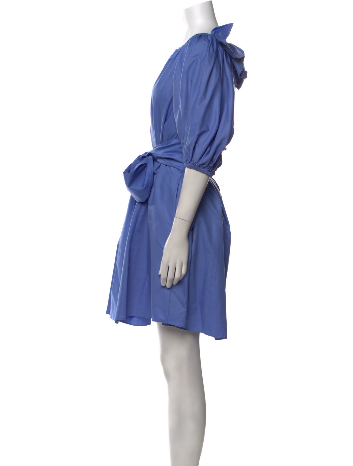 Stella McCartney Bateau Neckline Mini Dress