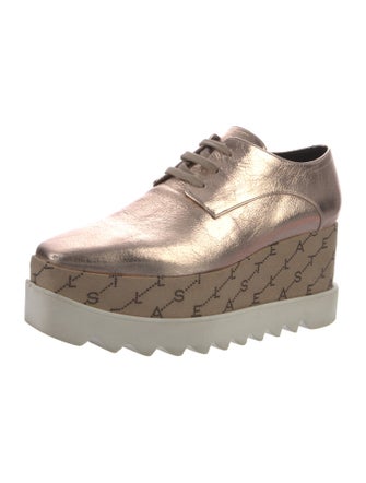 Stella McCartney Leather Printed Sneakers