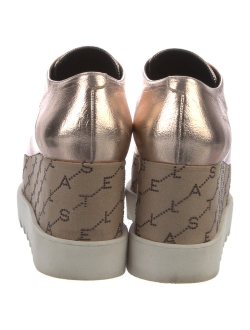 Stella McCartney Leather Printed Sneakers