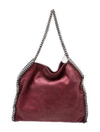 Stella McCartney Vegetarian Suede Shoulder Bag