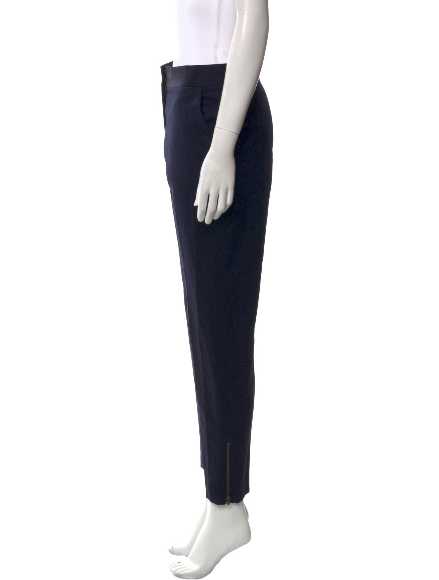 Stella McCartney Wool Straight Leg Pants