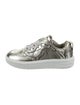 Stella McCartney Patent Leather Colorblock Pattern Sneakers