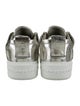 Stella McCartney Patent Leather Colorblock Pattern Sneakers