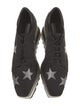 Stella McCartney Vegetarian Suede Printed Wedge Sneakers