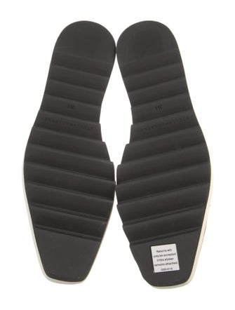 Stella McCartney Vegetarian Suede Printed Wedge Sneakers