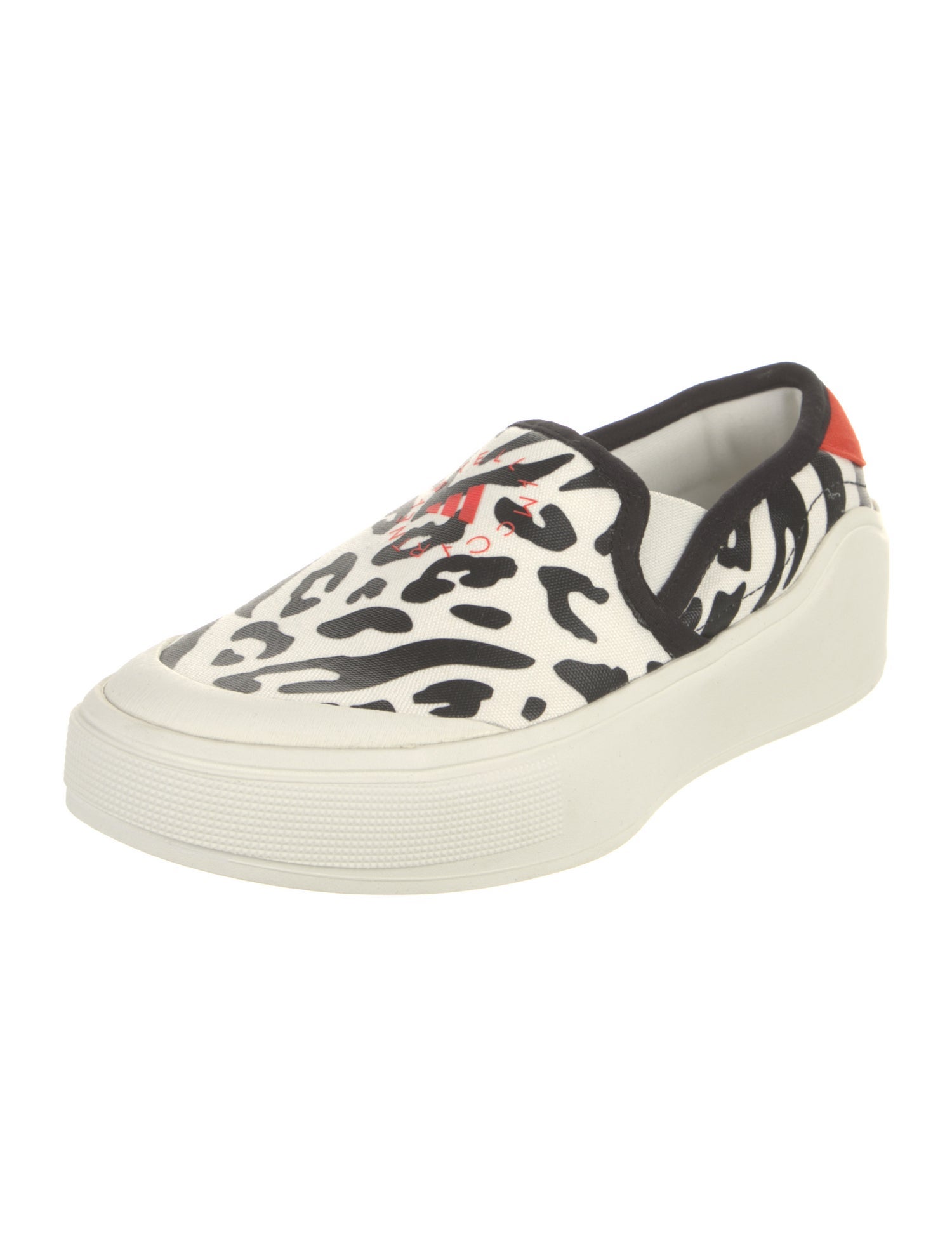 Stella McCartney Canvas Animal Print Sneakers w/ Tags