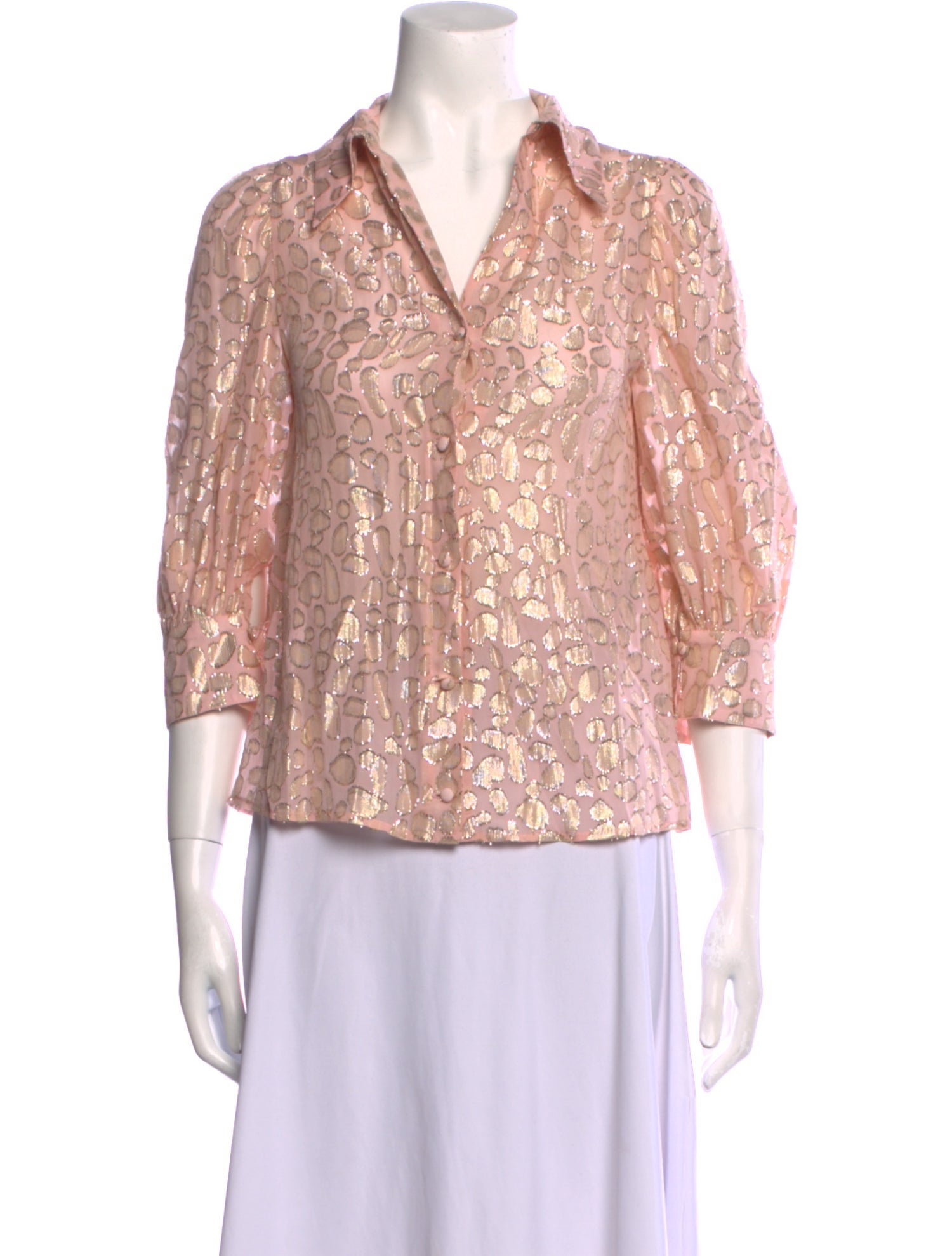 Stella McCartney Silk Printed Blouse