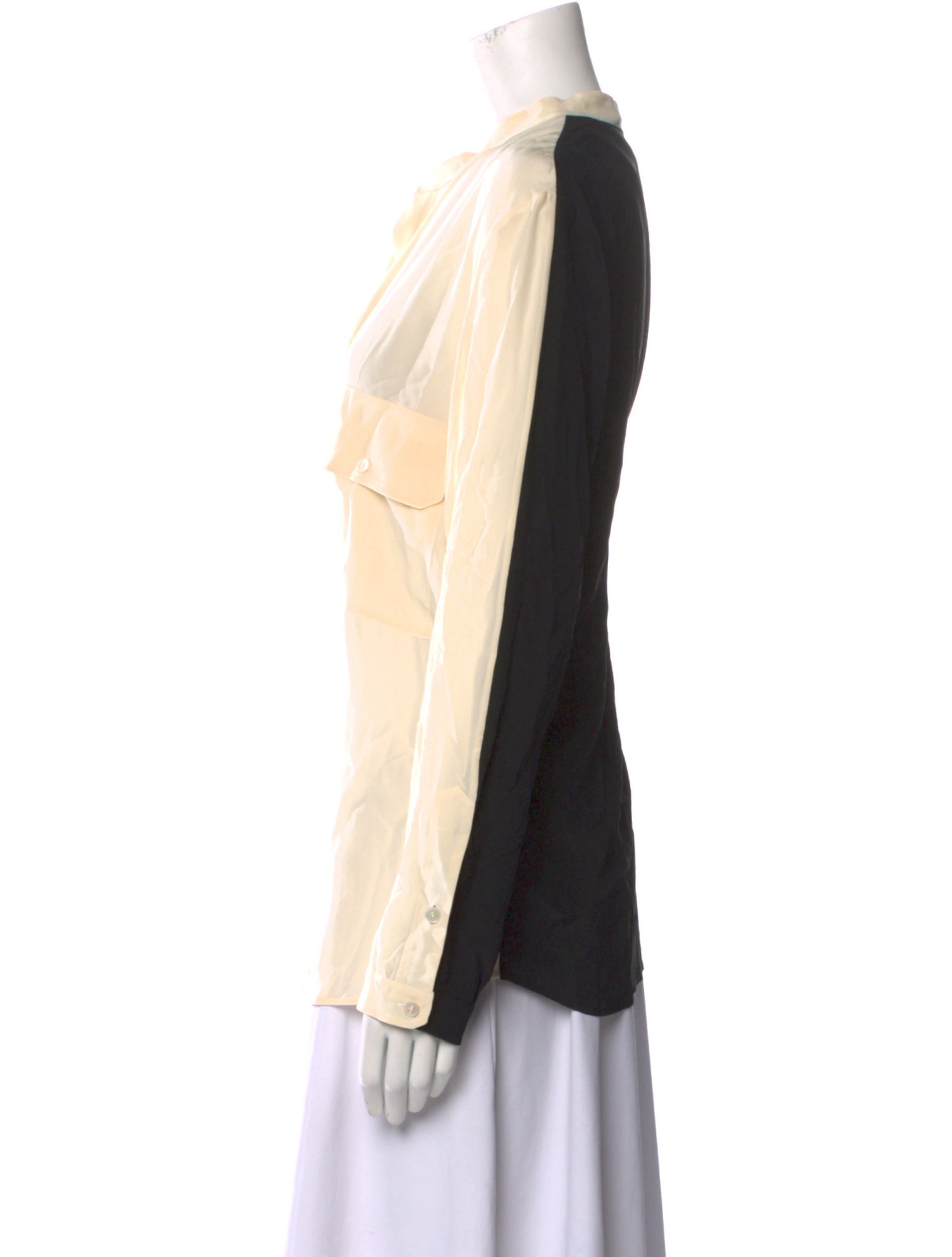 Stella McCartney Silk V-Neck Blouse