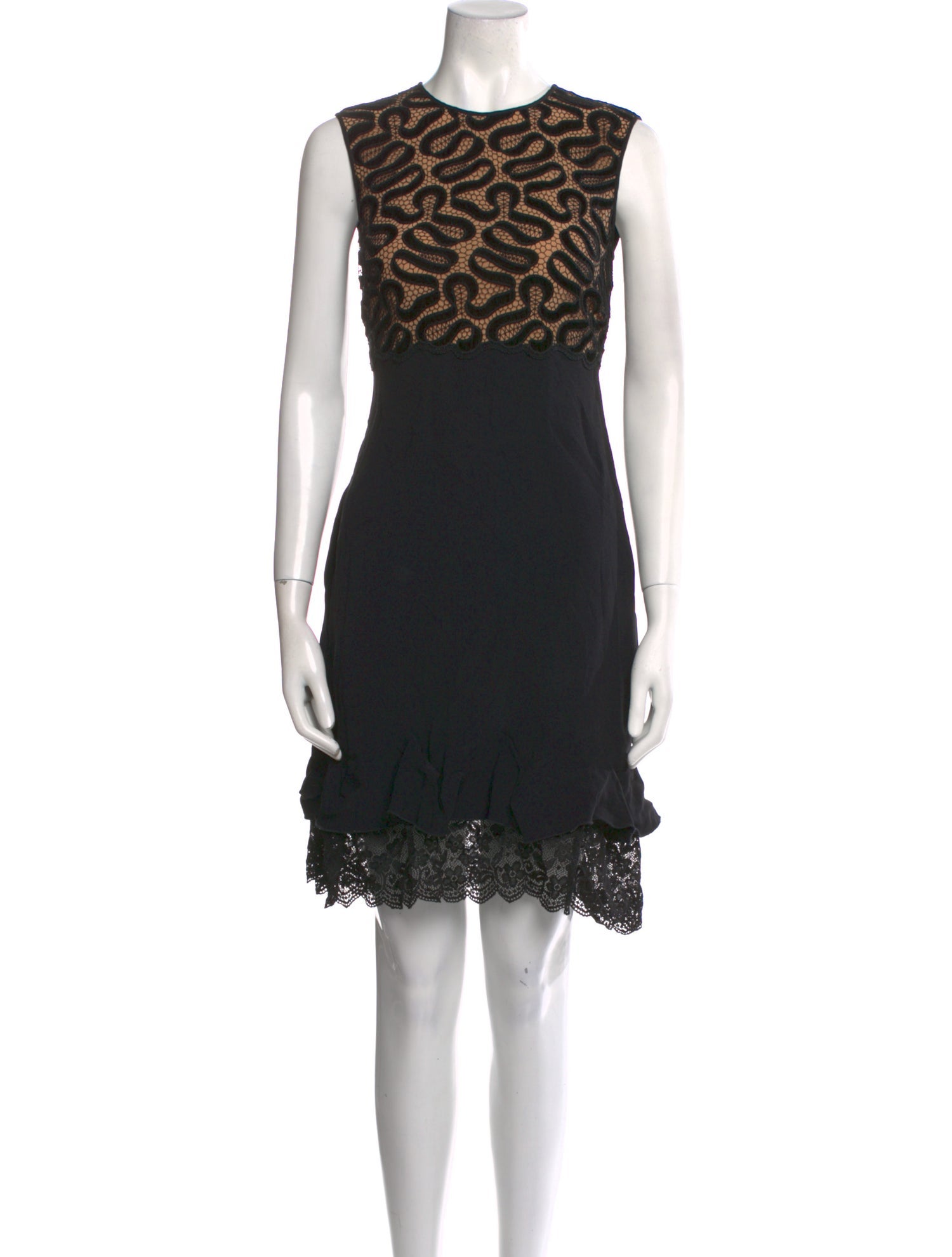 Stella McCartney Lace Pattern Mini Dress